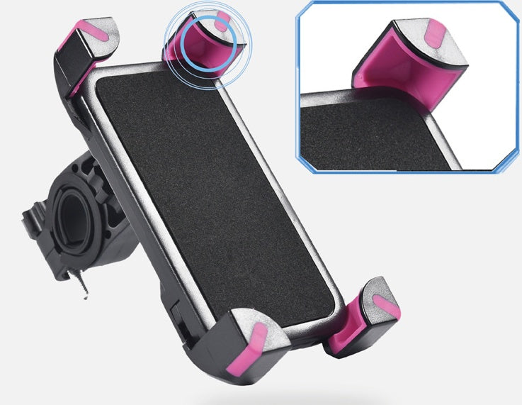 Universal Bike & Motorcycle Phone Mount – 360° Anti-Shake Holder
