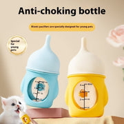 Kittens Nipple Puppy Choke Proof Bionic Silicone Feeding Pet Food Water Feeding Artifact