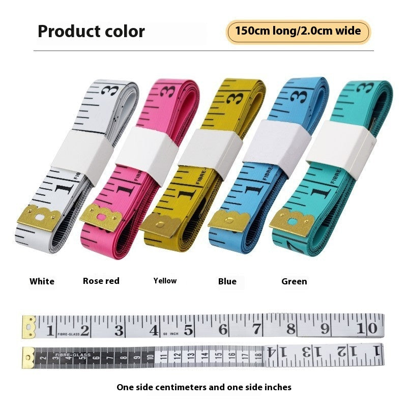 Color Inch Sewing Measuring Tape – Soft Flexible Tailor Ruler