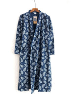 Navy Blue Leaves