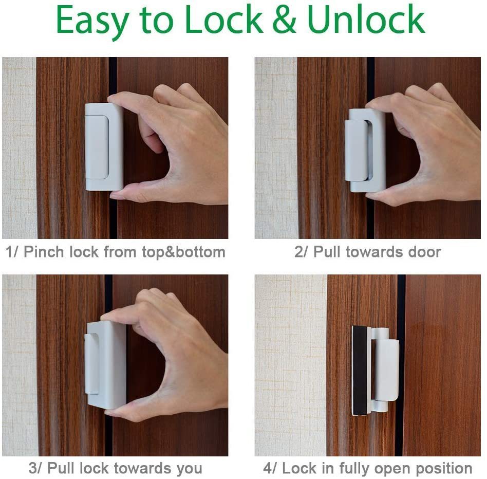 American Style Aluminum Alloy Child Safety Door Lock