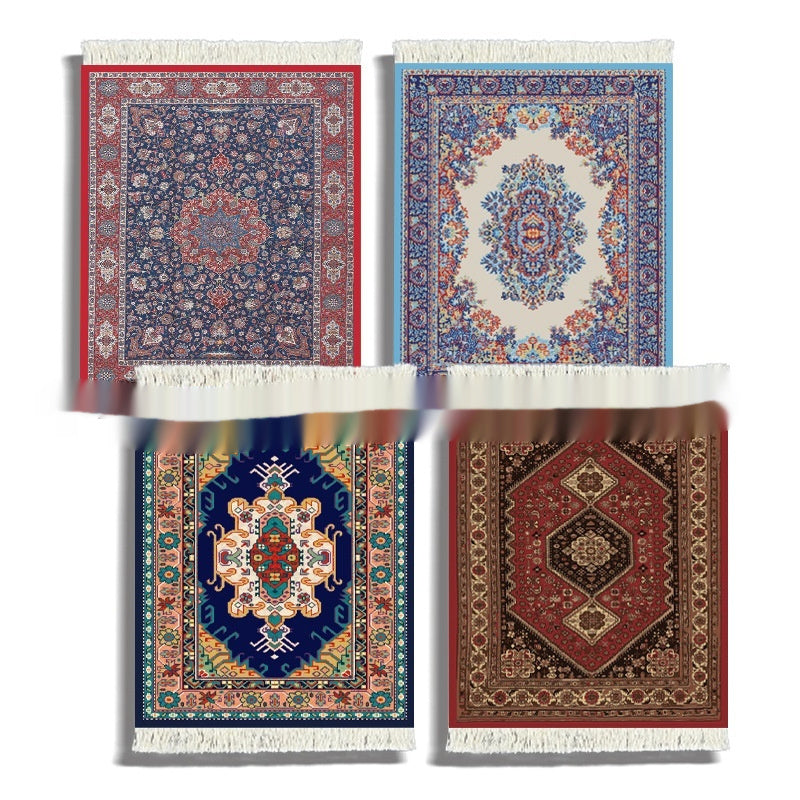 4 Sets Of Carpet Drinks Heat Insulation Coaster