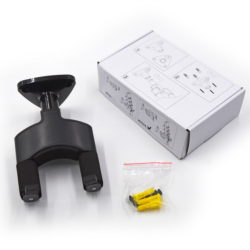 Household Guitar Automatic Lock Wall Hanger Accessories