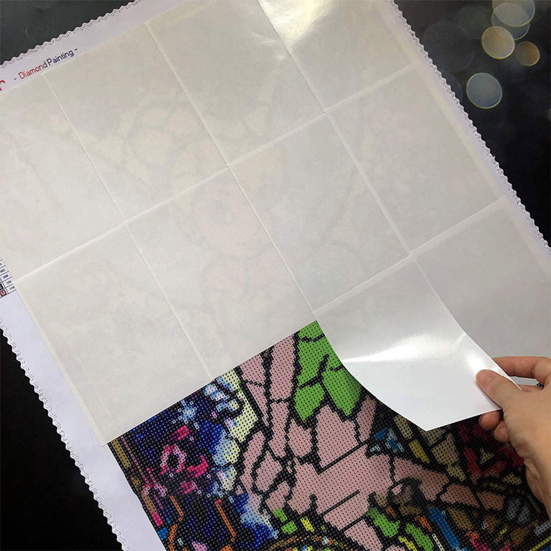 Double-Sided Silicone Oil Paper – Diamond Painting Repair Paper for Cross Stitch