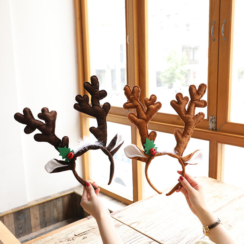 Christmas Large Reindeer Antler Headband