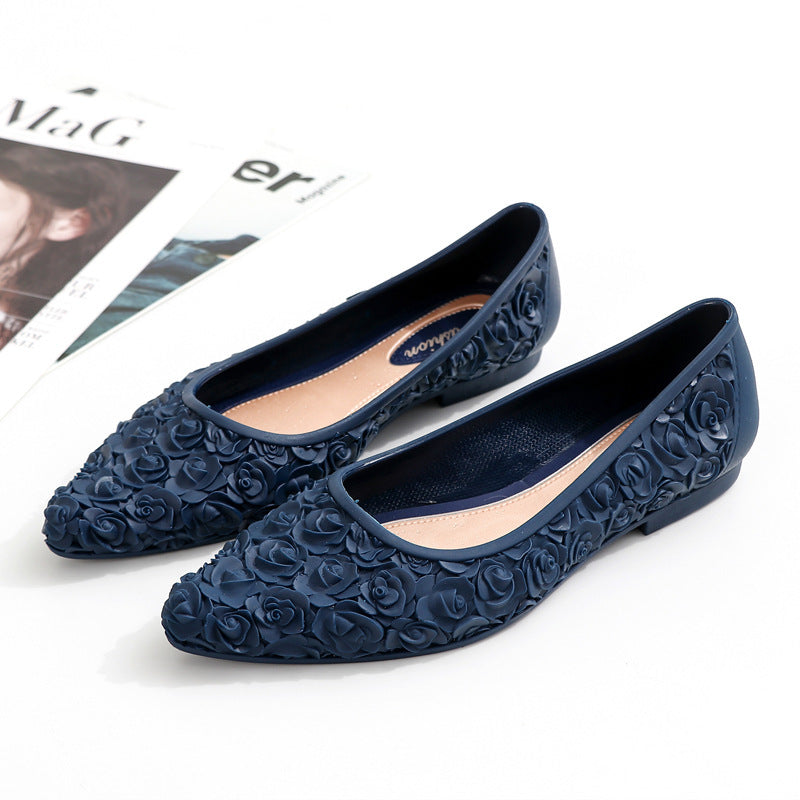Women's Waterproof Non-slip Outer Wear Low-top Shallow Shoes