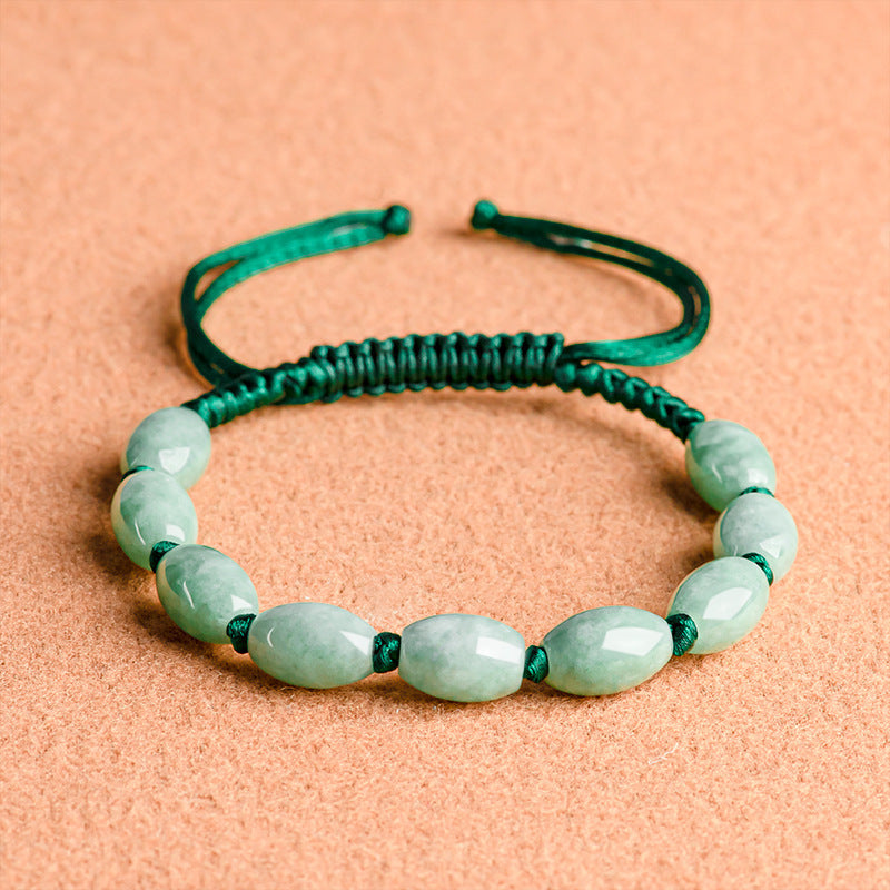 Jade As Right As Rain Bracelet