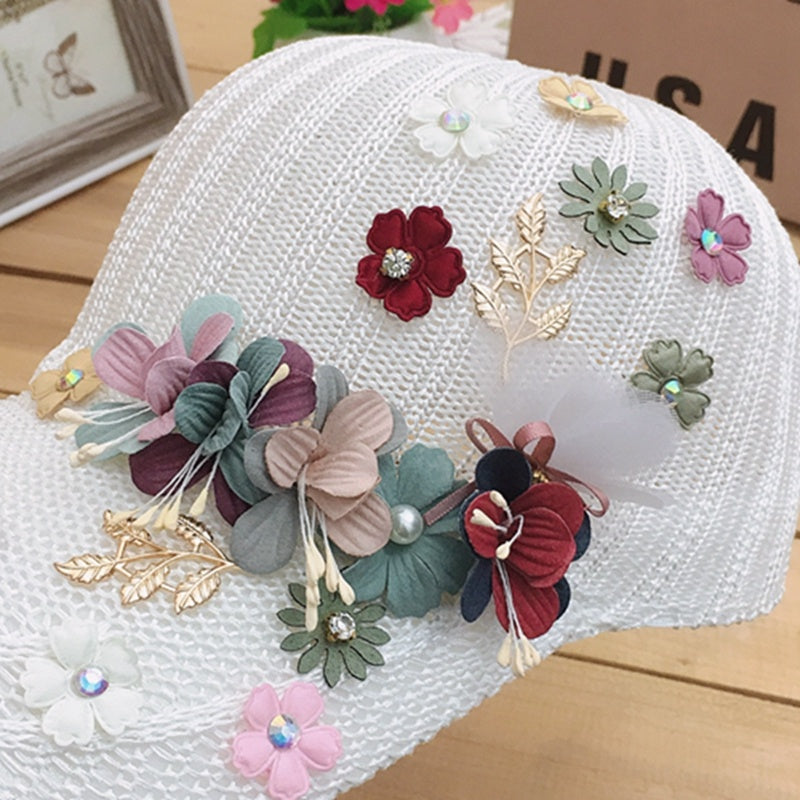 Korean style breathable cap with mesh summer hat
