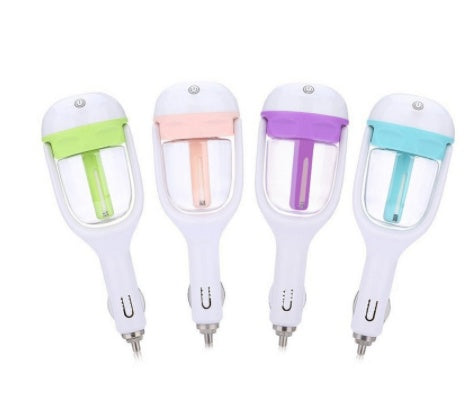 Mini Car Humidifier Air Purifier – Portable USB Aroma Diffuser