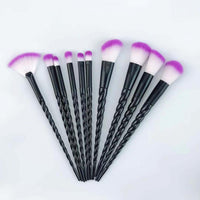 10black tube purple hair