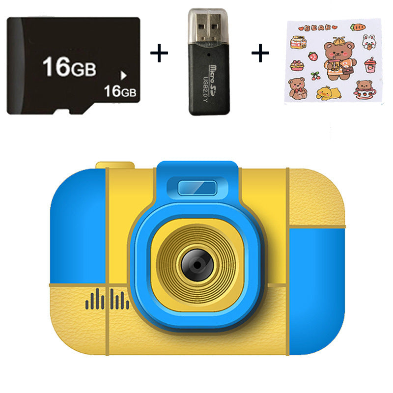 Cross-Border L1 Kids Digital Camera – Mini 2.4" Screen, Dual Lens Front & Rear, 20MP HD Children’s Gift Camera