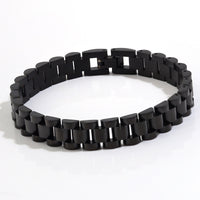 22cm Black Strap Bracelet