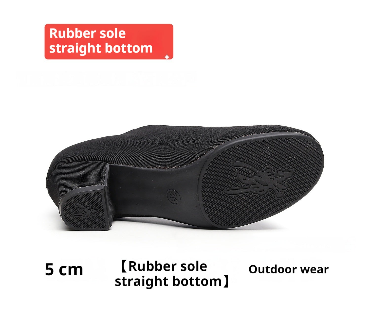 Oxford Cloth Dancing Shoes Ethnic Dance Middle Heel Men's Professional Ballroom Dancing Shoes