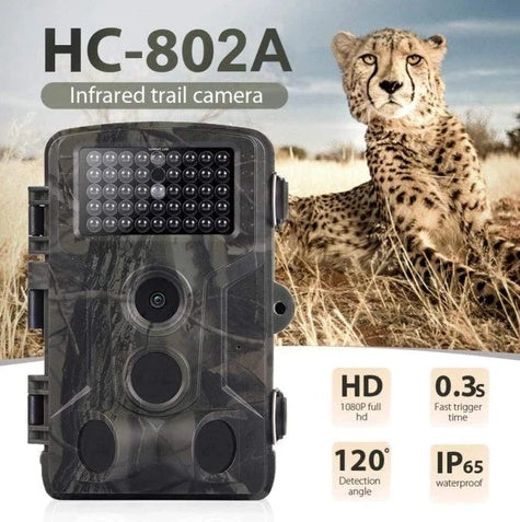Trail Game Camera – 1080P Wildlife Hunting Cam with Night Vision