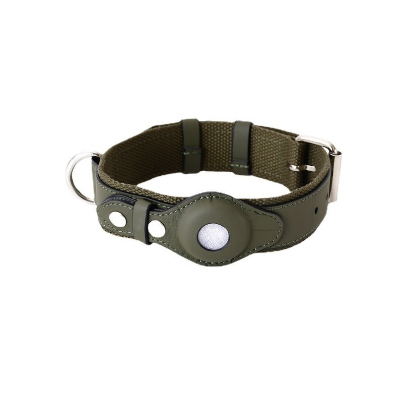 Apple Tracker Airtag Pet Collar Adjustable Dog Leash Collar Medium Large Dog Accessories Puppy Pet Supplies