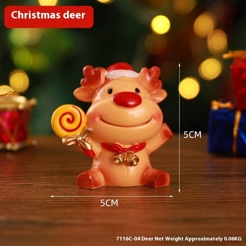 Creative Christmas Mini Animal Ornaments