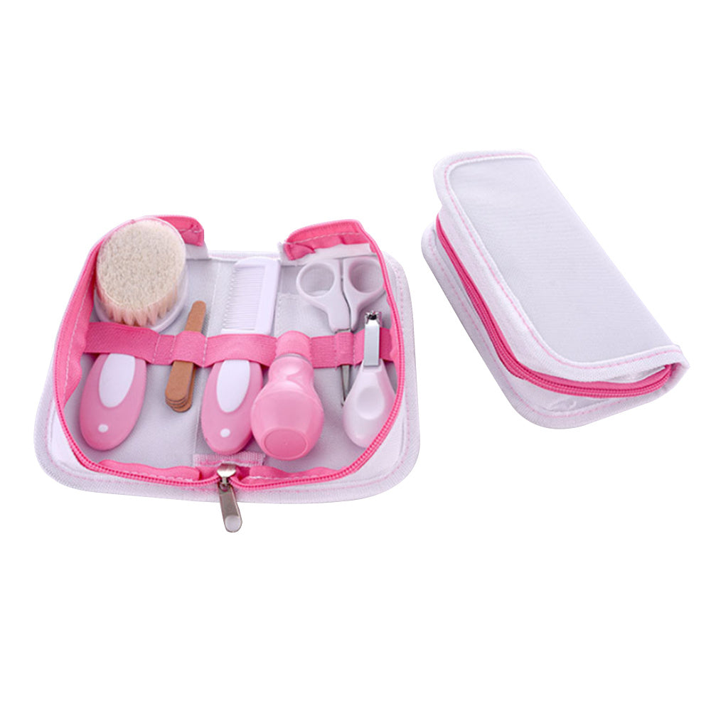 Baby Grooming Kit – Nail Clippers, Scissors, Comb & Brush Set
