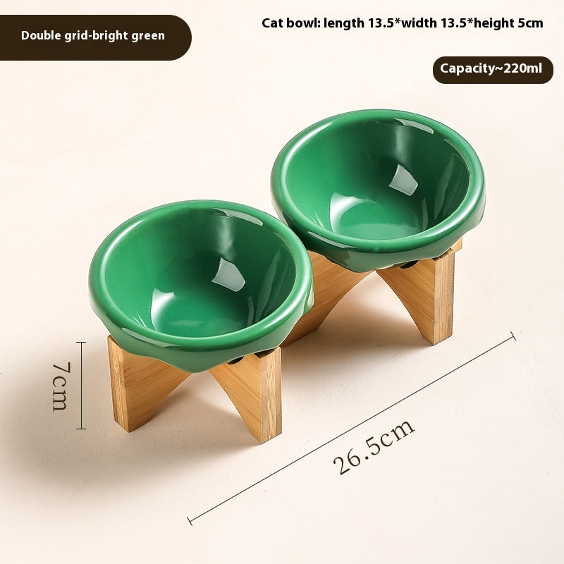 Cat Bowl Cat Ceramic Dog Drinking Water