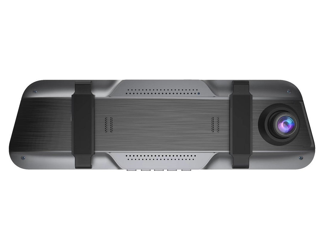 10-Inch Full Touch Dash Cam – Rearview Mirror Driving Recorder