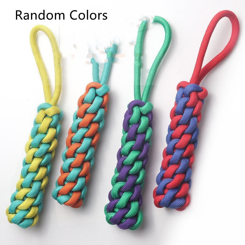 Pet Cotton Rope Knot Toy Set Bite Resistant Teeth Grinding