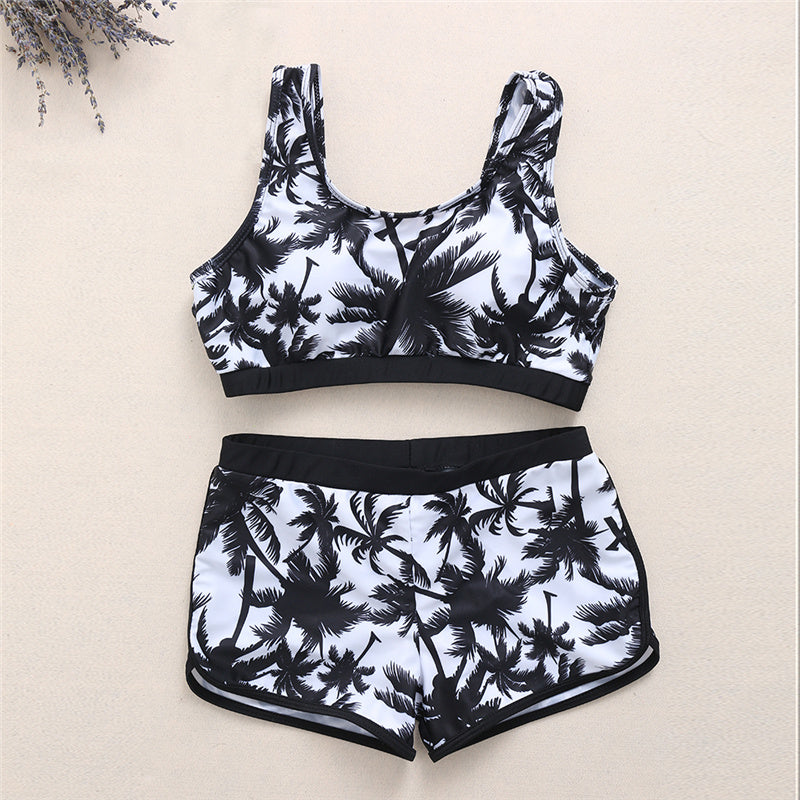Women’s Floral Bikini Set – Sexy European Style Swimwear with Padded Top