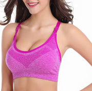 Women's Sports Bra Regular Fit Breathable Nylon Polyester