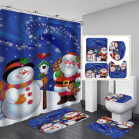 Blue Santa Claus