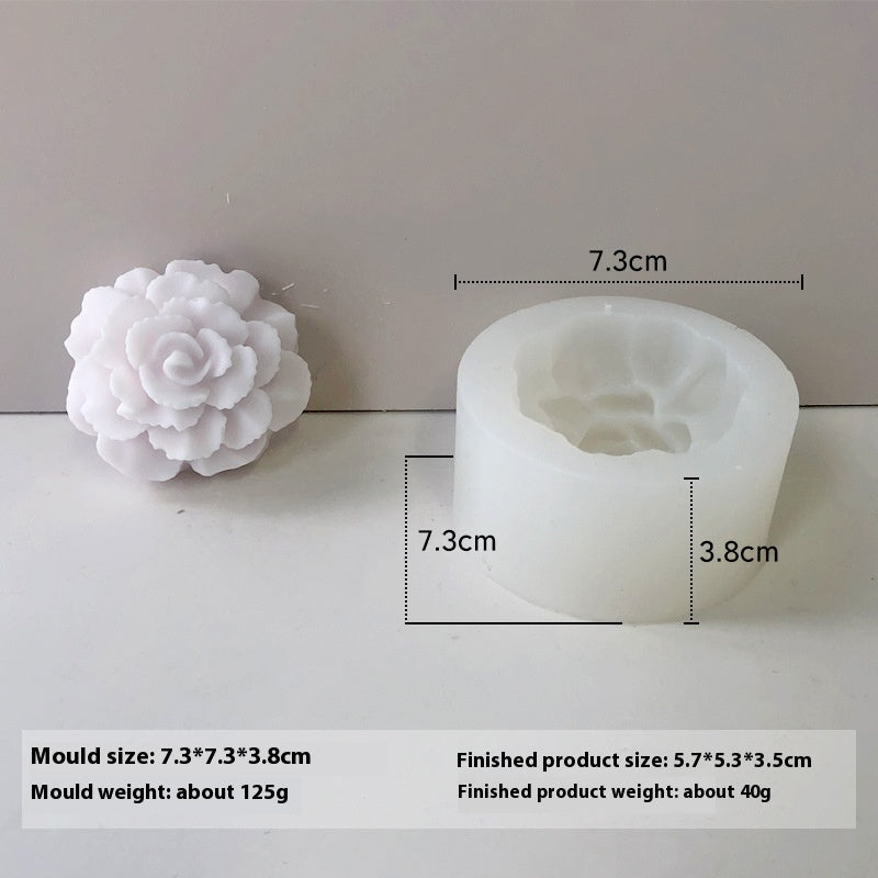 Flower Aromatherapy Candle Silicone Mold DIY