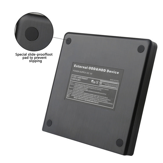 External Optical Disk Drive – CD/DVD Reader & Writer