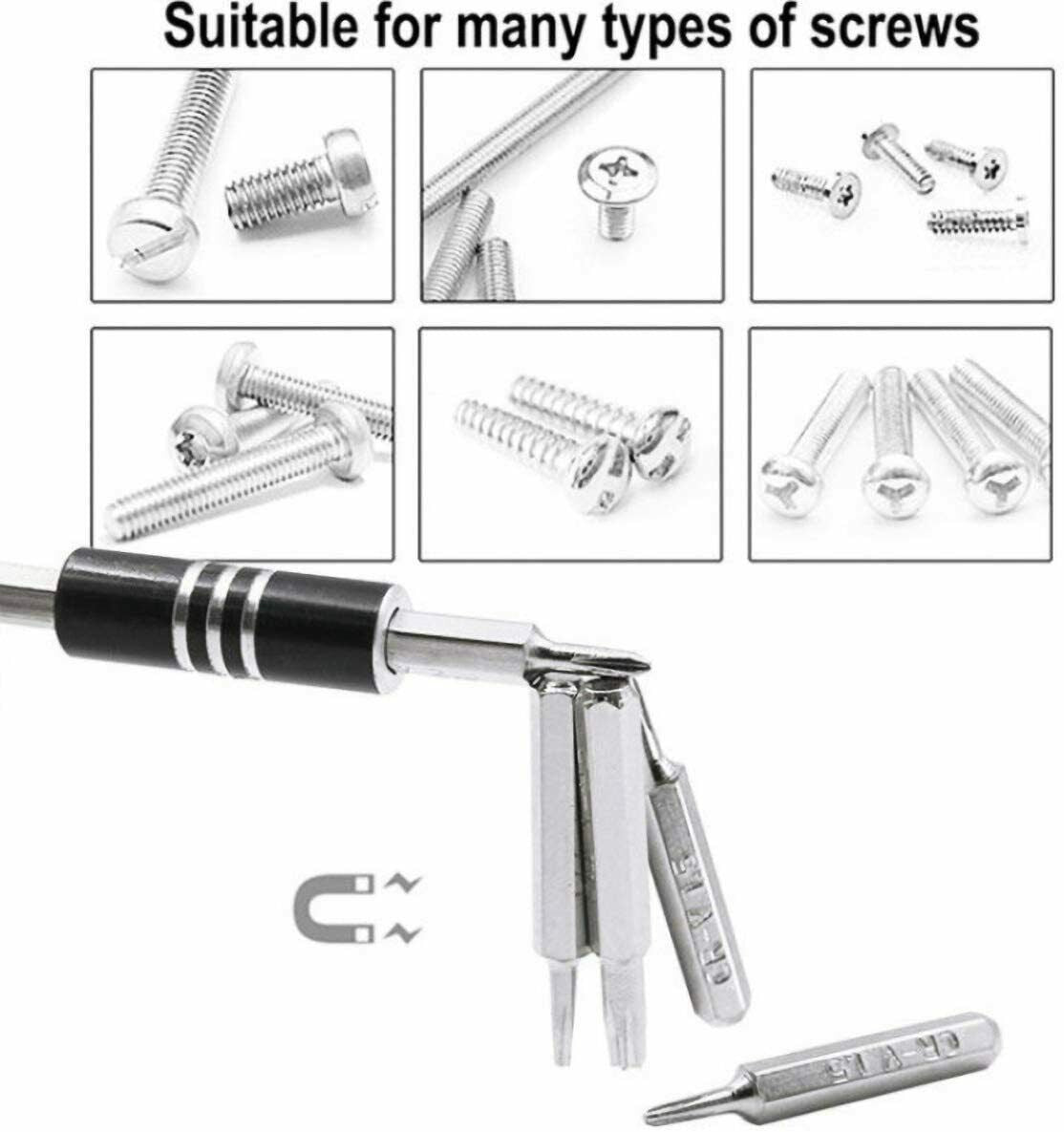 32-in-1 Precision Magnetic Screwdriver Set – Torx & Multi-Bit Kit