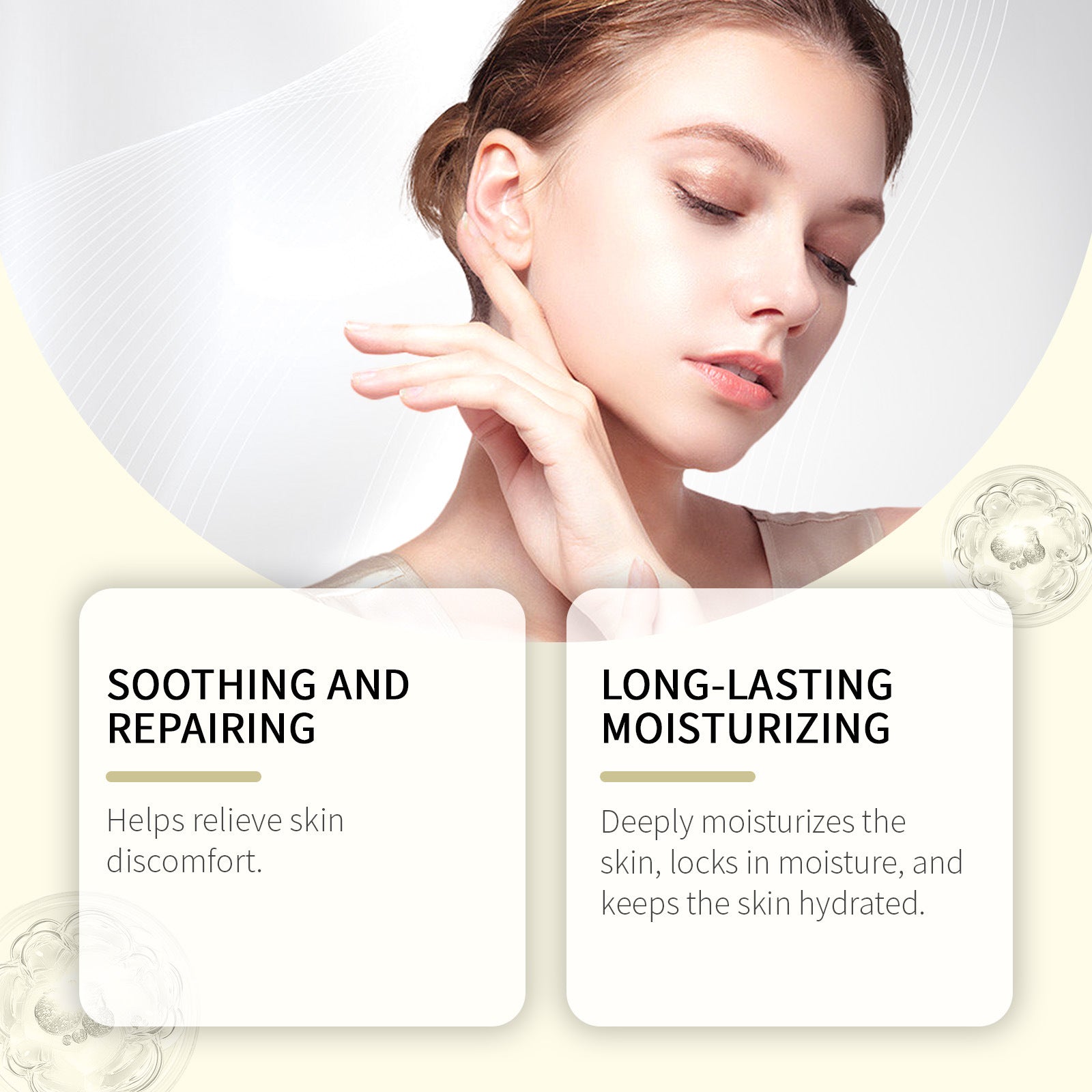 Gentle Moisturizing Nourishing Facial Skin Daily Skin Care Moisturizing Cream