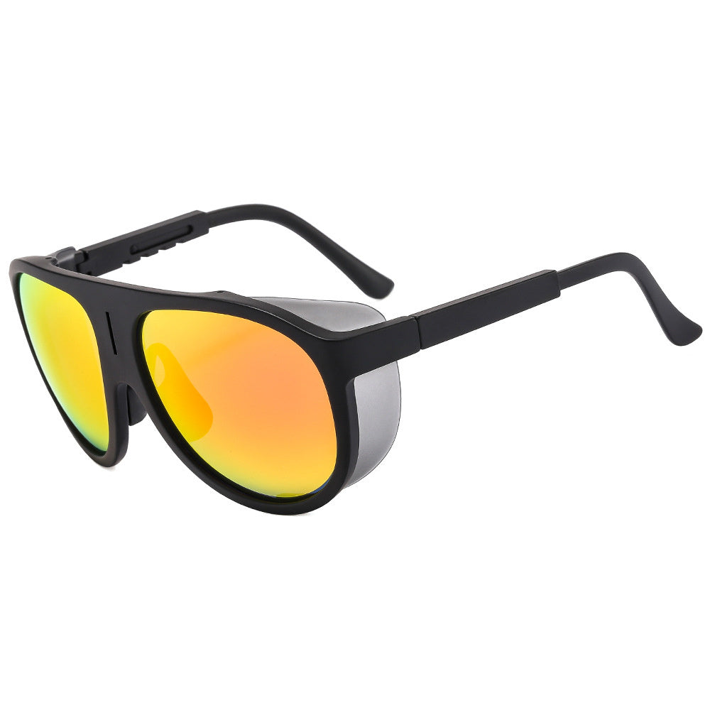 Large Frame Polarized Sunglasses for Outdoor Sports and Riding