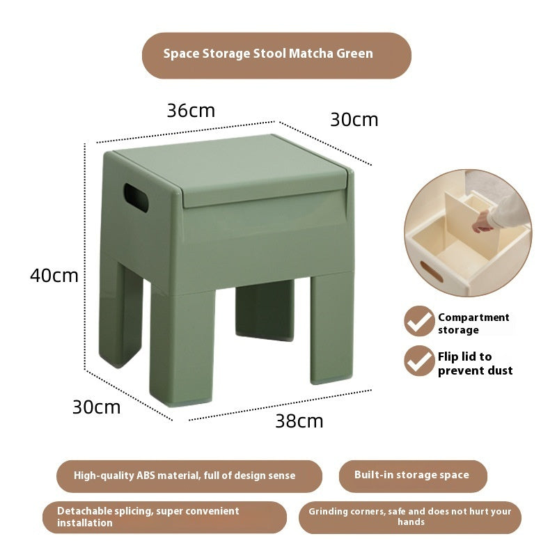 Modern Minimalist Home Entrance Foyer Storage Shoe Changing Stool