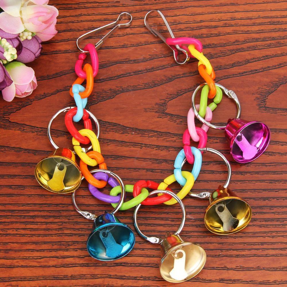 Wooden Swing and Chew Toy for Parrots and Peony Birds