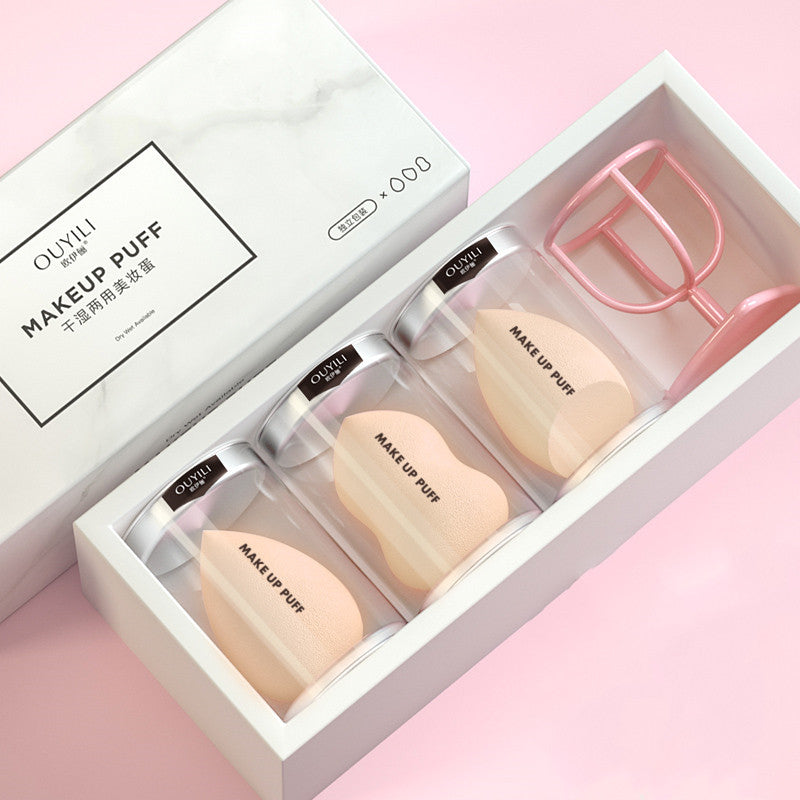 Polyurethane Foam Beauty Blender Set Foundation Blending