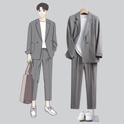 Japanese Style Draping Casual Suit Men's Loose