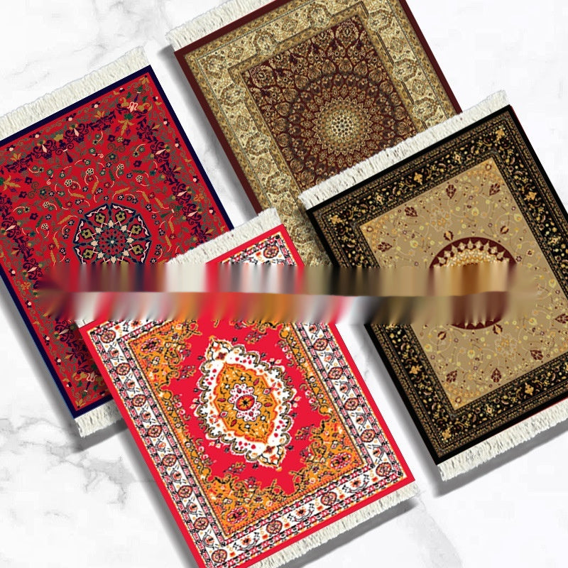 4 Sets Of Carpet Drinks Heat Insulation Coaster