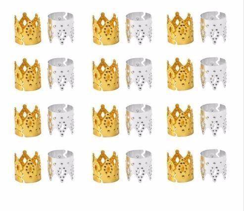 Hollow crown wig ring hair buckle