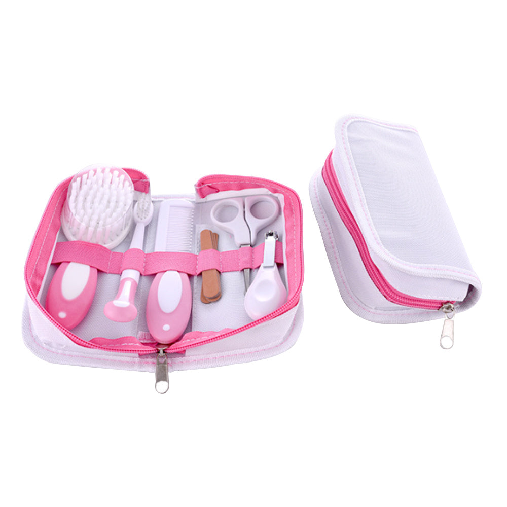 Baby Grooming Kit – Nail Clippers, Scissors, Comb & Brush Set