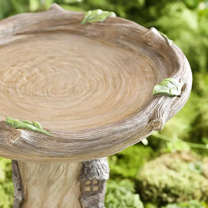 Modern Simple Sunflower Polyresin Garden Ornament & Bird Bath Handicraft
