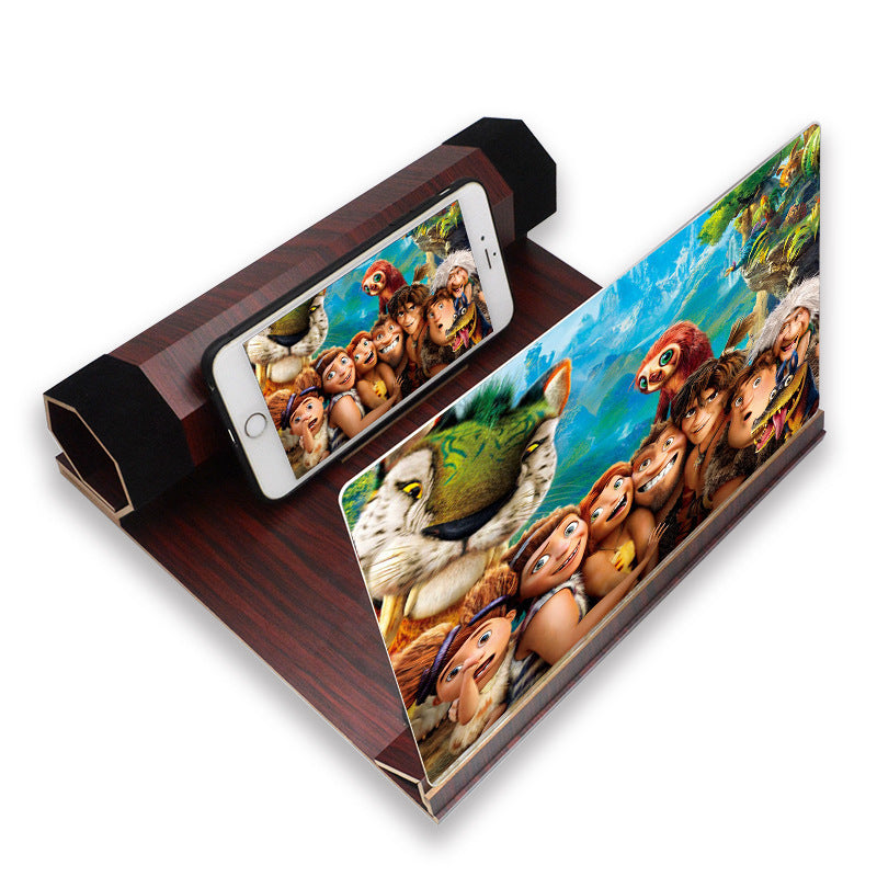 3D HD Mobile Phone Screen Amplifier with Foldable Stand – Radiation-Proof