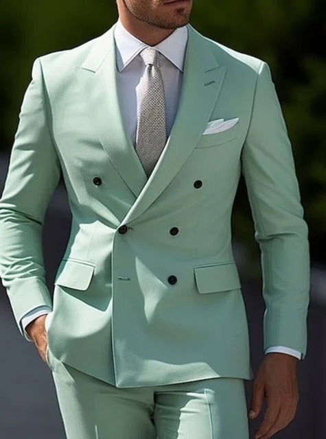 Suit Men's Two-piece Suit Business Best Man Leisure