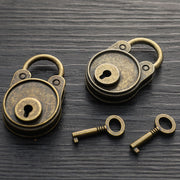 Chinese Retro Laptop Luggage Belt Padlock With Key Suitcase Lock Hardware
