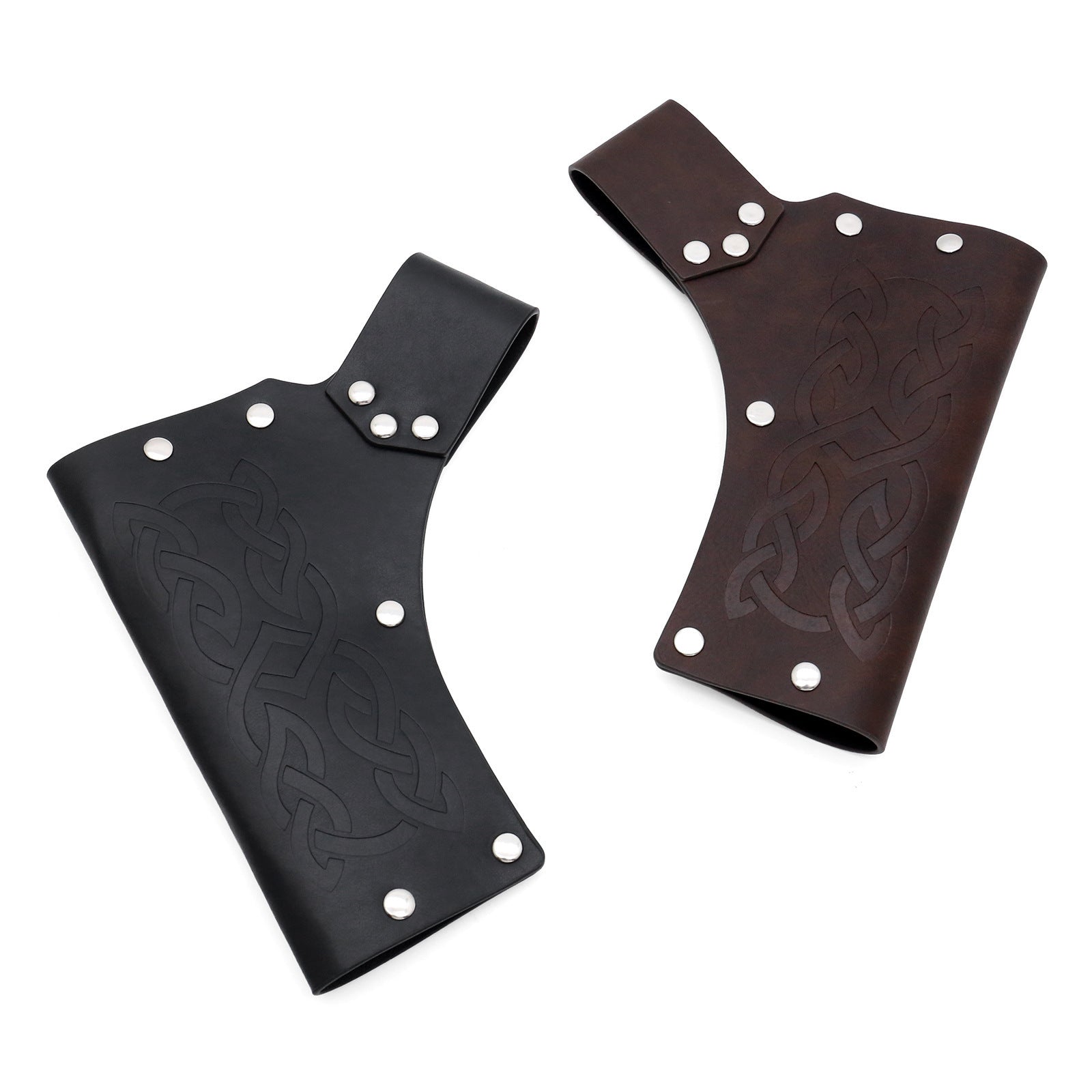 Men’s PU Leather Belt Three-Piece Set – Black or Brown