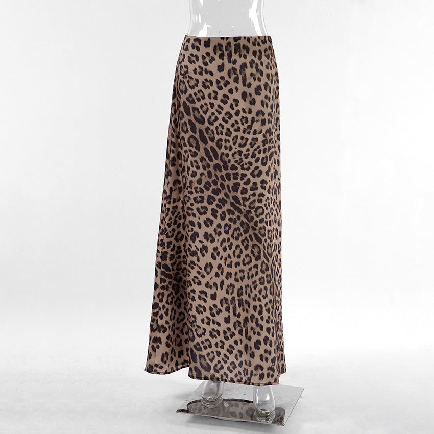 Leopard Print Mermaid Skirt – Women's Fashion Clothing