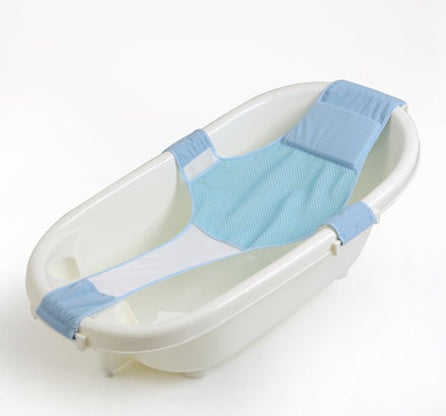 Cotton Baby Bath Net – Non-Slip Newborn Bath Support Universal Mesh