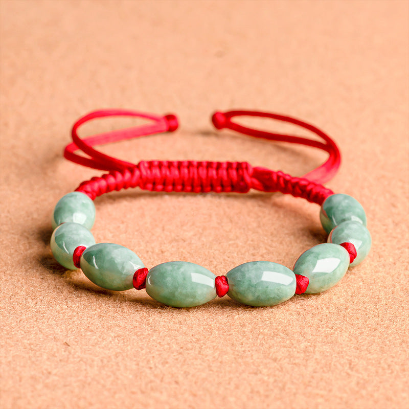 Jade As Right As Rain Bracelet