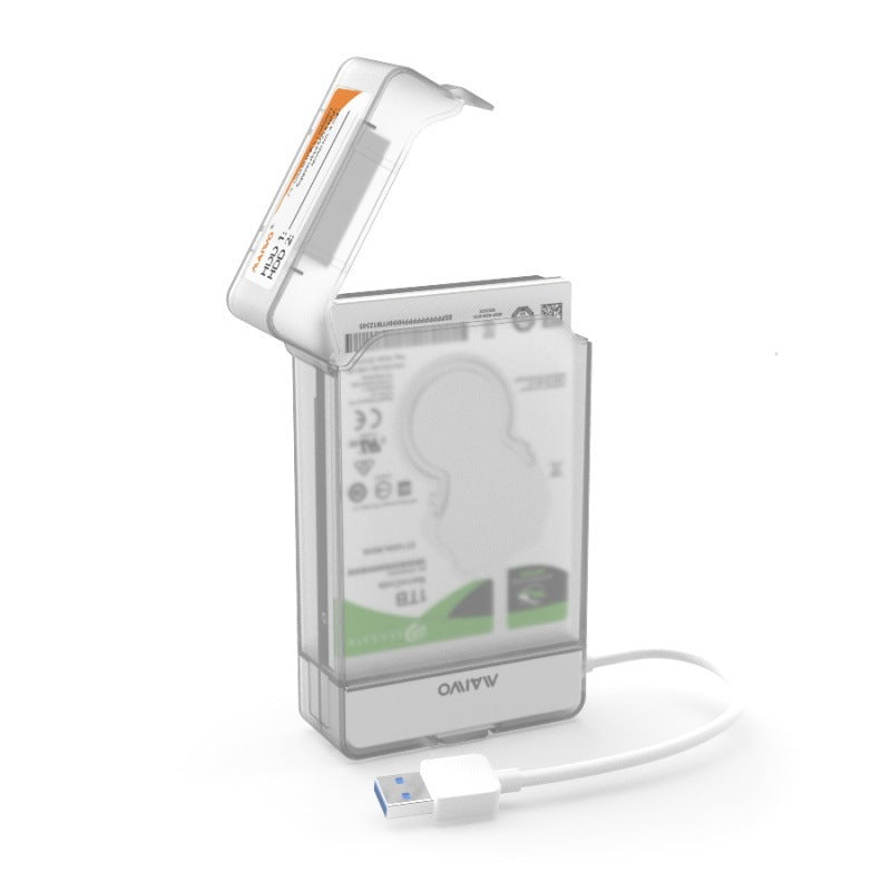Dual-Bay 2.5″ SATA HDD/SSD Enclosure – USB 3.0 External Case