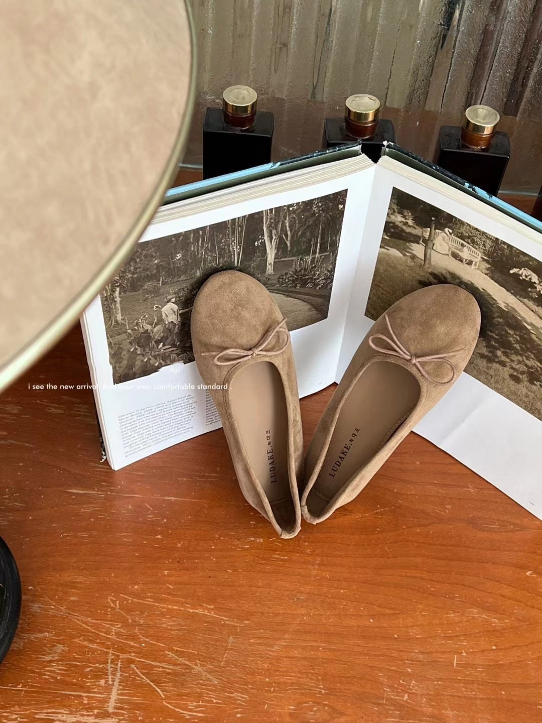 Low-cut Ballet Shoes Bow Flat Shoes