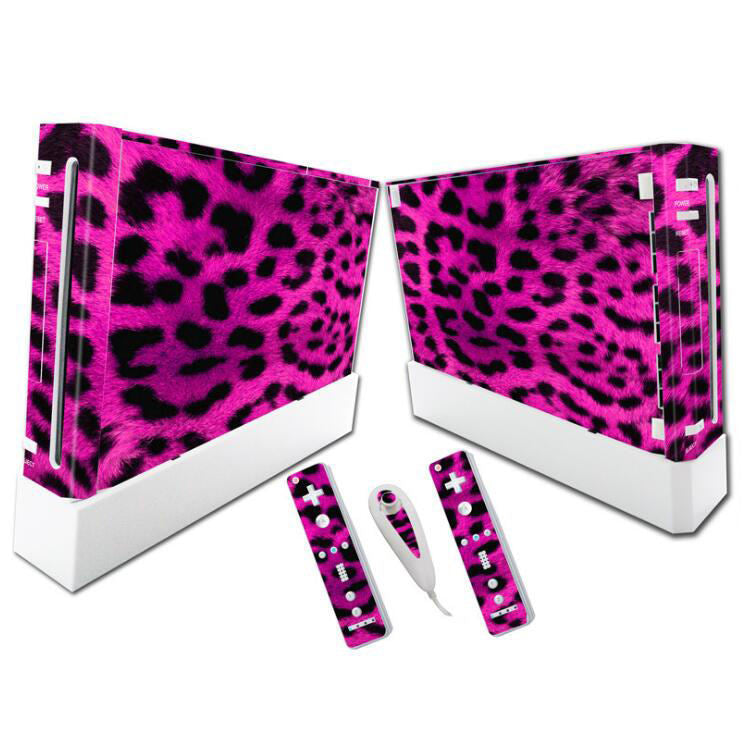 For Wii Console And 2 Remotes Decal Sticker Cover